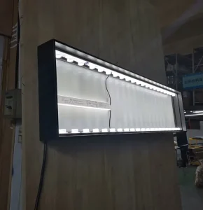 Manufacturer LED Backlight Poster Frame Wall Light Box Thin Fabric Wall Lightbox for Advertising
