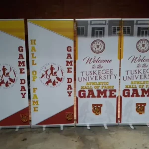 Manufacturer Produce High Quality Luxury Economic Aluminum Retractable Banner Stand Roll Up Banner