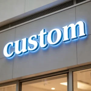 Manufacturer Small Sized Mini Letter Bright Interior Illuminated Wall Mini Illuminated Letter Sign