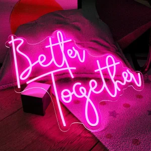Manufacturer Waterproof 3D Logo Letters Custom LED Flex Neon Sign Acrylic Custom Neon Sign for Party Wedding