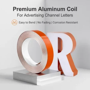 Manufacturer’s 3D LED Strip Sign Trim 1060 1070 Aluminum Strip Aluminium Coil Channel Letter for Advertising Lettering
