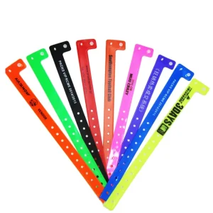 Manufacturers Custom Printed Event Party ID Bracelet