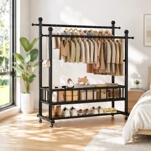 Manufactures Hanging Clothes Clothes Rack Metal Coat Racks for Bedroom Living Room Home Furniture