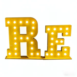 Marquee Letters Foam Metal Standing Neon Sign Custom Neon Letters for Decor Party Light Channel Letters Signs Outdoor