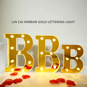 Marquee Light up Letters Battery Powered for Wedding Birthday Party Celebration Christmas or Home Decoration