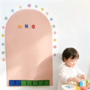 Matte Arch Magnetic Wall Board Decal Self Adhesive Chalkboard Sticker for Children Playroom Homeschool Classroom Wall Decor