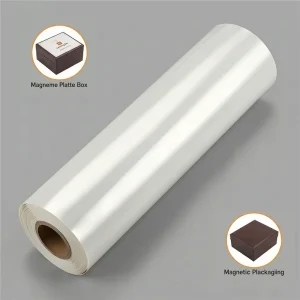 Matte BOPP Thermal Laminating Film Roll for Perfume Box Magnetic Box Packaging