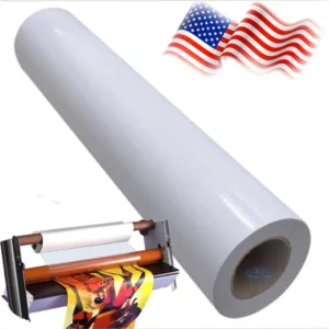 Matte Glossy Self Adhesive 70 Microns PVC Cold Lamination Film Anti Glare Protective Film for Advertising Panels Album Covers