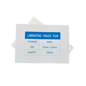 Matte Glossy Thermal Lamination Film Pouch Sheets for Furniture A4 Size Laminating Pouches 80 Mic