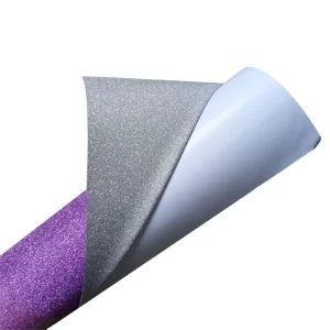 Matte Sparkle Color Glitter Cold Lamination Film Custom Roll Size Cut Vinyl