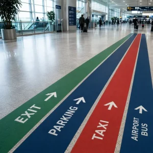 Matte Twill Textured Floor Laminating Film Scratch Resistant Waterproof Anti Slip Overlaminate for Printed Floor Graphics