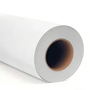 Matte Waterproof Self Adhesive PP Synthetic Paper Roll Printable Back Glue Material for Stickers Labels & Indoor Signage