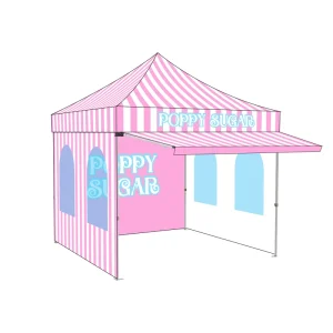 Maxcanopy 10X10 Custom Aluminum Canopy Tent Advertising Pop up Tents for Trade Show Display Events Outdoor