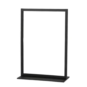 Menu Display Stand A4 Double sided Table Advertising Display Stand Heavy Duty and Durable Sign Holder Stand