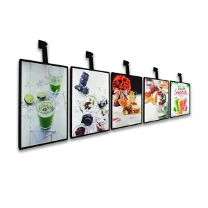 Menu Hanging Mount Magnetic LED Slim Light Box LED Backlight Frame Ultra Slim Light Box