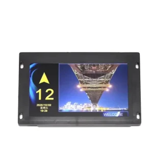 Metal 7-Inch Contemporary Design Elevator Display Board PCB Indicator Advertising Function 1 Year Warranty 3D