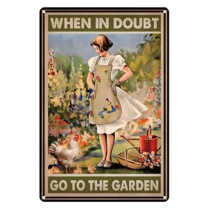 Metal Sign Home Pet Shop Wall Decor Tin Sign Metal Art Painting 20X30CM Tin Poster