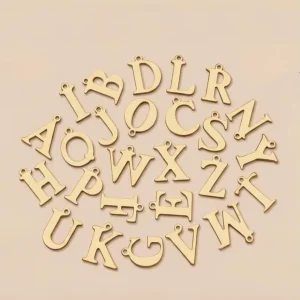 Metal Tags Metal Handicrafts Letter Tags