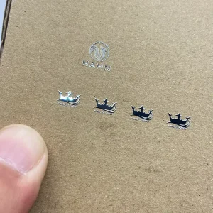 Metallic Letters Labels Exquisite Customized Logo Stickers 3D Metal Stickers for Watch Dial