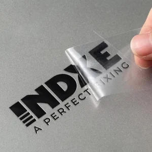 Metallic Nickel Decal Labels Transfer Sticker Embossed Metal Stickers Perfume Bottle Label Stickers for Candle Cosmetics Bottle