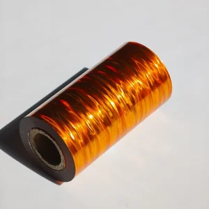 Metallic Silver Foil Transfer Film Industrial Hot Stamping Rolls Holographic Lamination Film Made in China
