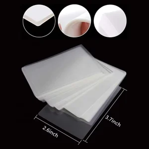 Mica Carta 3Ml Caliber 10mil Glossy Laminating Pouches Laminating Film