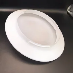Milky-white Blown Glass Lampshade Soft-light Ceiling Light Cover 450mm Diameter