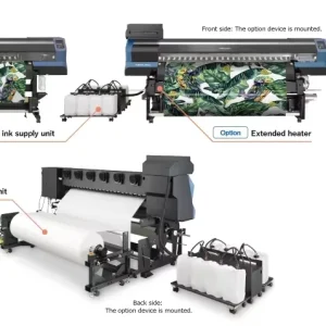 Mimaki TS55-1800 Ultra-Precise Dye-Sublimation Transfer Inkjet Printer with Sb610 Ink