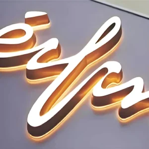 High Quality and High end Mini Acrylic Illuminated Letters and LED Lighting Letters for Event Decoration