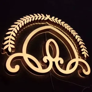 Mini Acrylic Luminous Words Led Lighting Word Mini Led Alphabet Letter