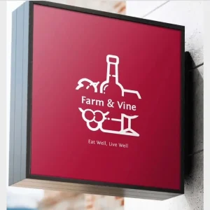 Mini Acrylic Signboard LED Backlight Resin Lighting Outdoor Door Head Word Billboard Light Box Luminous Letter Plate Advertising