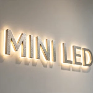 Mini Illuminated Letters LED Modules High Brightness Customizable Waterproof IPX4 Advertising Direction Uniform Light