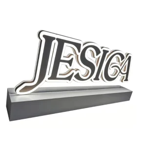 Mini LED Billboard Luminous Mini Alphabet Letters Acrylic PC Material for Storefront Sign and Bar Decor