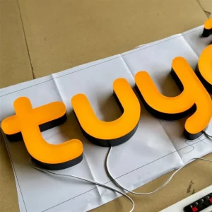 Mini LED Lighting Acrylic Electronic Signs Luminous Alphabet Letters for School Wedding Advertising Use Transformer
