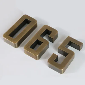 Mirror Brushed Solid Letter Stainless Steel Word Advertising Metal Words