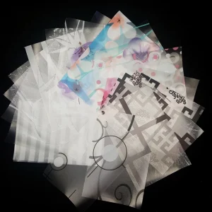 Modern 3D Frosted Decorative Privacy Window Glass Film Self Adhesive PVC Protective Cover