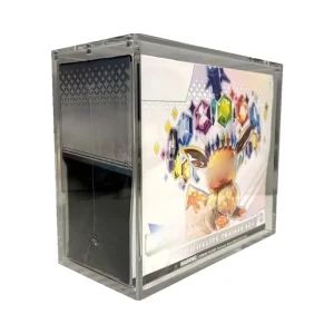 Modern Acrylic Protector Case with Magnetic Lids ETB Elite Trainer Box for TCG Cards Protective Display Rack Gift