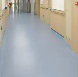 Modern Anti Slip Homogeneous PVC Vinyl Flooring Roll 2.0mm Commercial Hospital Grade Waterproof Sheet Factory Price Plastic