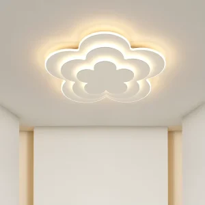 Modern Bedroom Soft Lighting White Acrylic Decorative Surface Mounted LED Ceiling Lamp