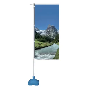 Modern Design Beach Flag Base Advertising Banner Flagpole Water Stand Square Base for Teardrop Feather Square Flying Beach Flag