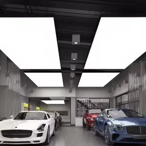 Modern Design Garage Car Led Workshop Light Auto Beauty Led Light Car Showroom Soft Film Light Box