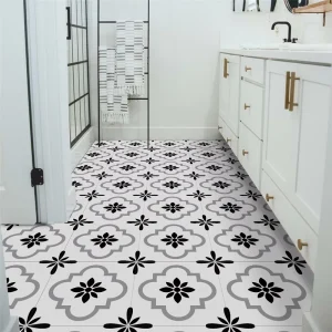 Modern Design PVC Anti Slip Parquet Surface Living Room Floor Sticker Strong Adhesive Peel and Stick Vinyl Flooring