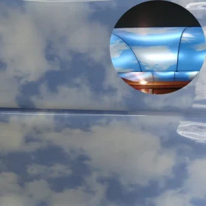 Modern Eco Friendly PVC Ceiling Film Colorful Artistic Perforated Ceilings for Hotels Waterproof Soundproof Fireproof