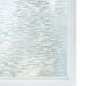 Modern Electrostatic Pvc Decorative Film Frosted Glass Sticker Window Film Privacy Office Building Printed