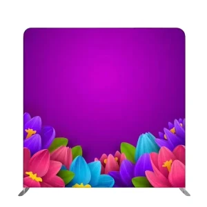 Modern Foldable Wedding Events Aluminum Tube Frame Tension Fabric Exhibition Display Photo Booth Backdrop Wall