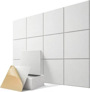 Modern Self Adhesive 100% Polyester Fiber Acoustic Photo Wall Sticker for Sound Absorption Decoration
