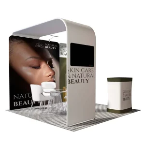 Modular 3*3m 10*10ft Aluminum Profile for Trade Show Equipment Exhibition Booth Seg Light Box Display Stand Display Stall