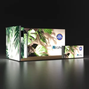 Modular Frameless SEG Light Box Aluminum PVC Frame Fabric LED Backdrop Exhibition Display Advertising Lightbox Booth