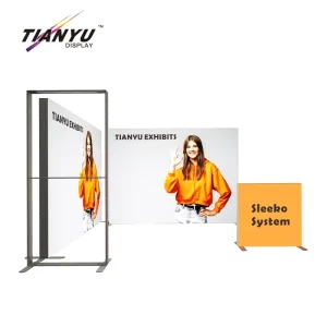 Modular Guard Booth Trade Show Display Cabinets Pricing Advertising Stand Light Box Frame