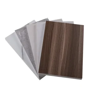 Moisture Resistant Laminated PVC Board for Bathroom Kitchen Cabinet Door Wardrobe Wall